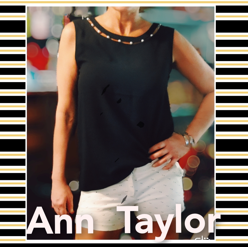 Ann Taylor Sleeveless Blouse